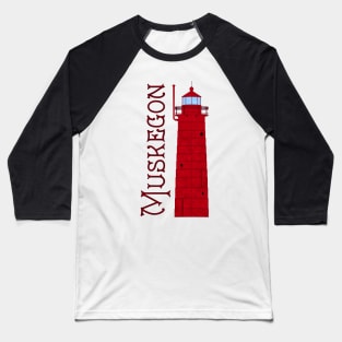 Muskegon Lighthouse Baseball T-Shirt